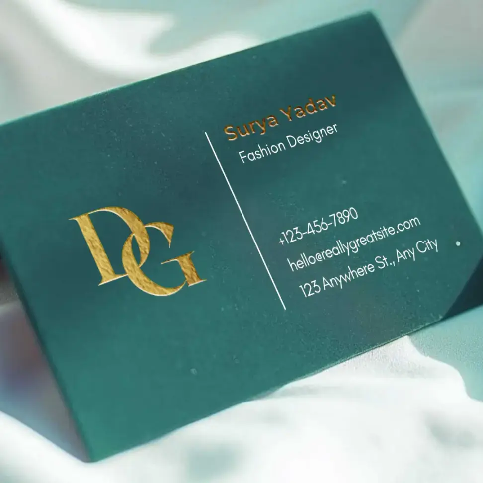 800 GSM Velvet Visiting Card