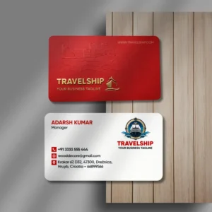 800 Micron Fusing Visiting Card