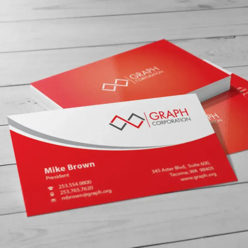 Gloss UV Coated Visiting Card