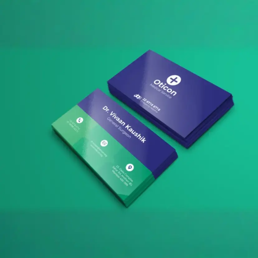 Gloss UV Coated Small Visiting Card